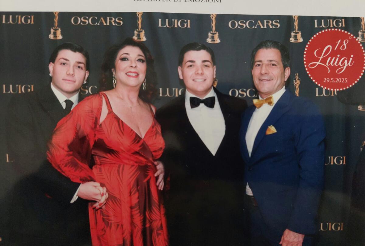 Luigi Palluotto ha festeggiato il suo diciottesimo compleanno - 