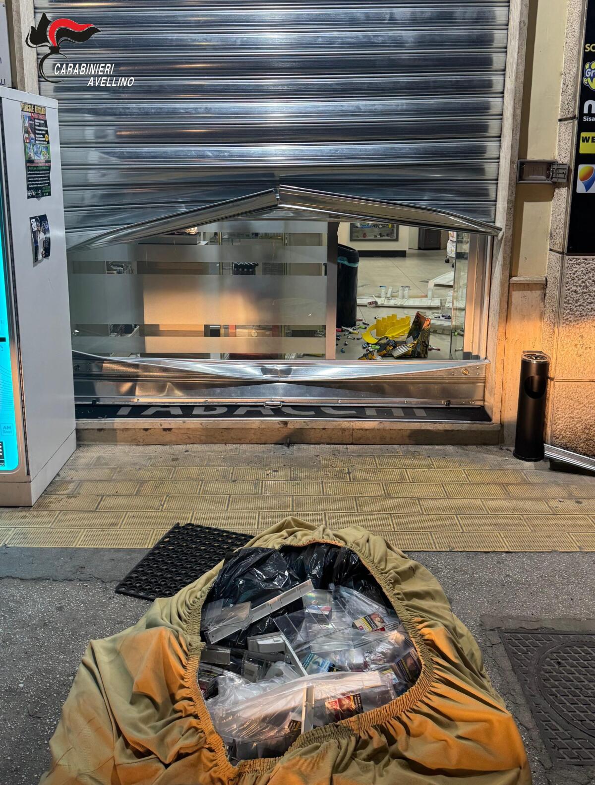 Avellino e Atripalda. Carabinieri sventano furti in abitazioni e in una rivendita di tabacchi - 