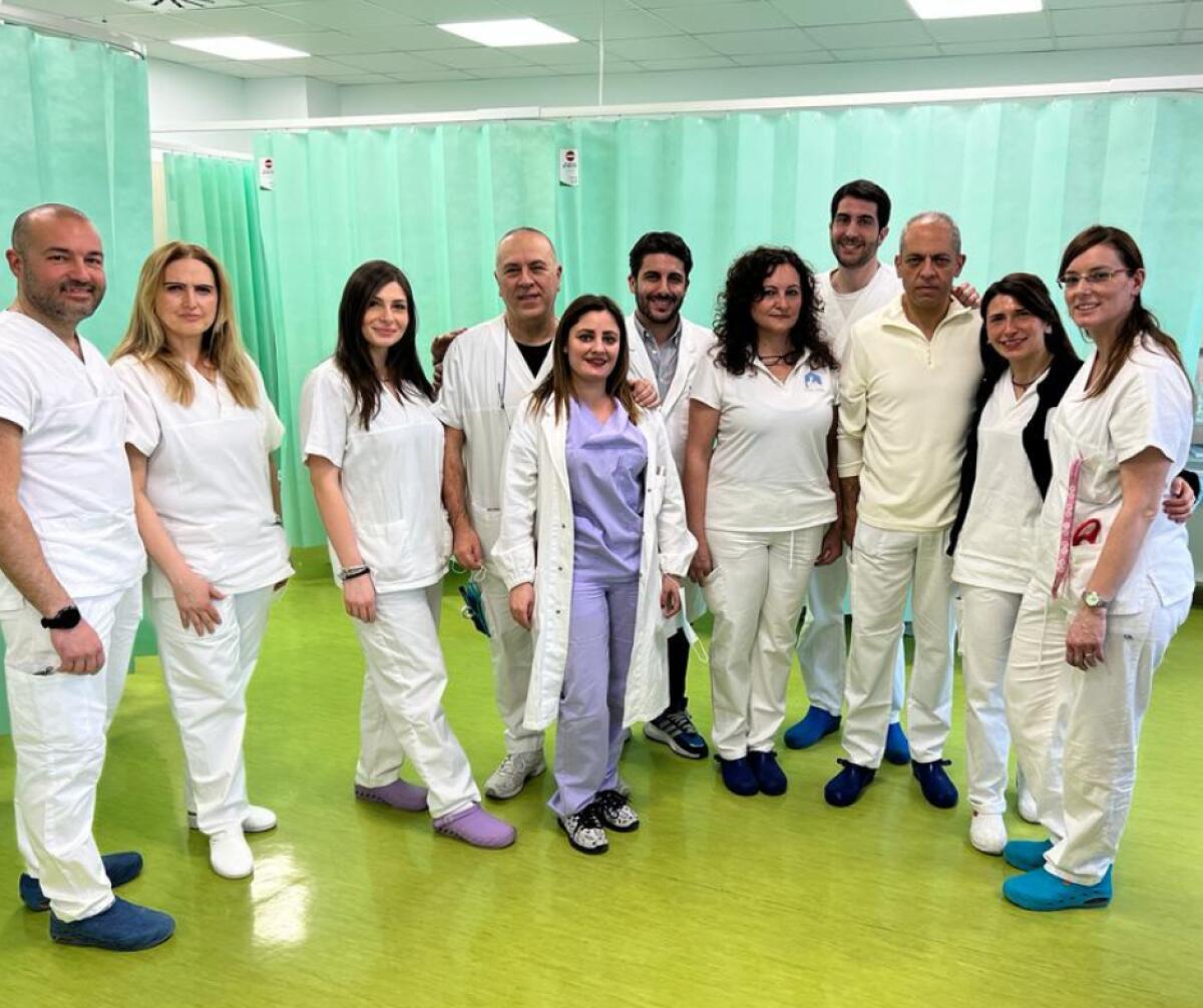 Ictus al Cardarelli, un nuovo record: nove minuti dall'ingresso in Pronto Soccorso al trattamento farmacologico mentre si fa la Tac. - 