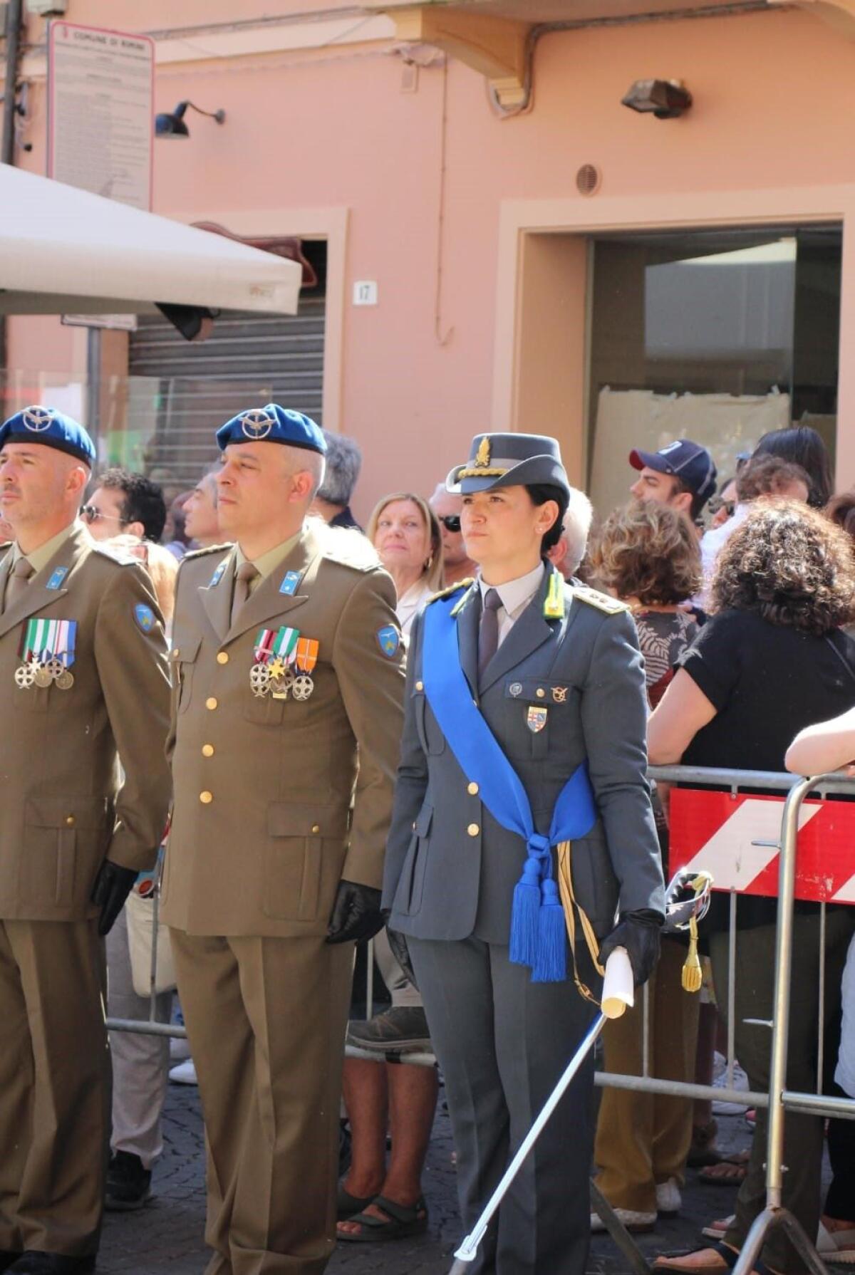 Congratulazioni al Tenente Colonnello Filomena Pisaniello per la nomina a Cavaliere - 