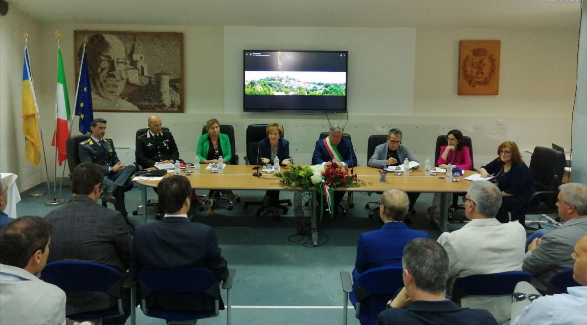 Comitato provinciale ordine e sicurezza pubblica riunito a San Marco dei Cavoti - 