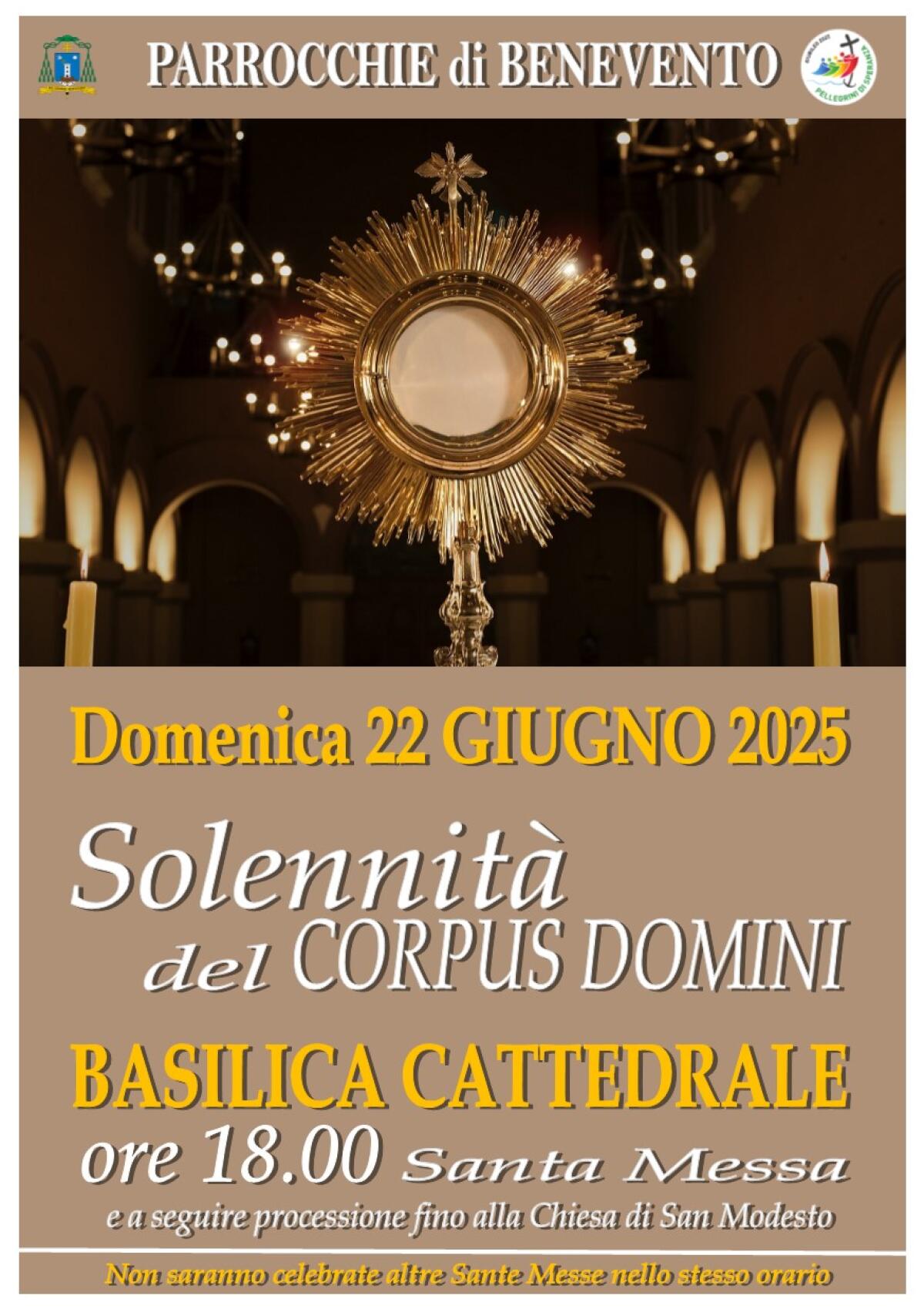 Solennità del Corpus Domini: Santa Messa e Processione Eucaristica - 