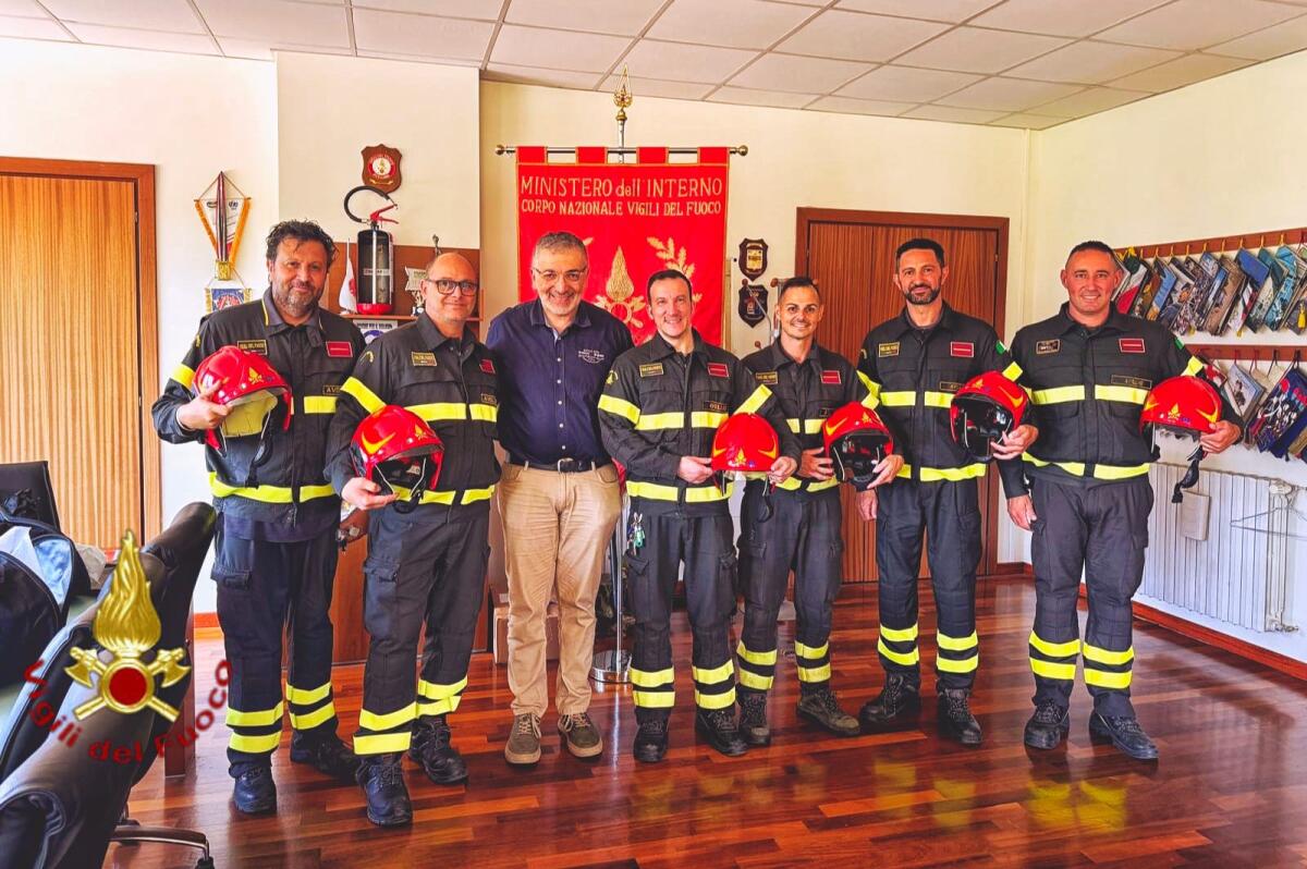 Vigili del fuoco di Avellino: in sei promossi a Capo Squadra. - 