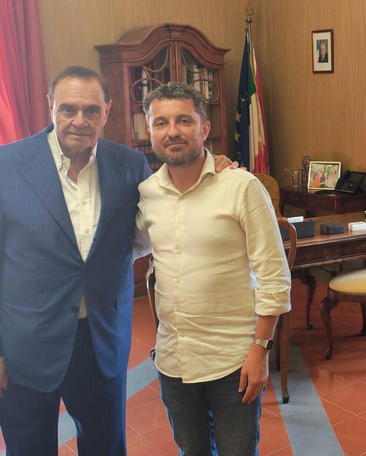 Inquinamento fluviale, il sindaco Mastella ha incontrato il primo cittadino di Sassinoro Apollonio. - 