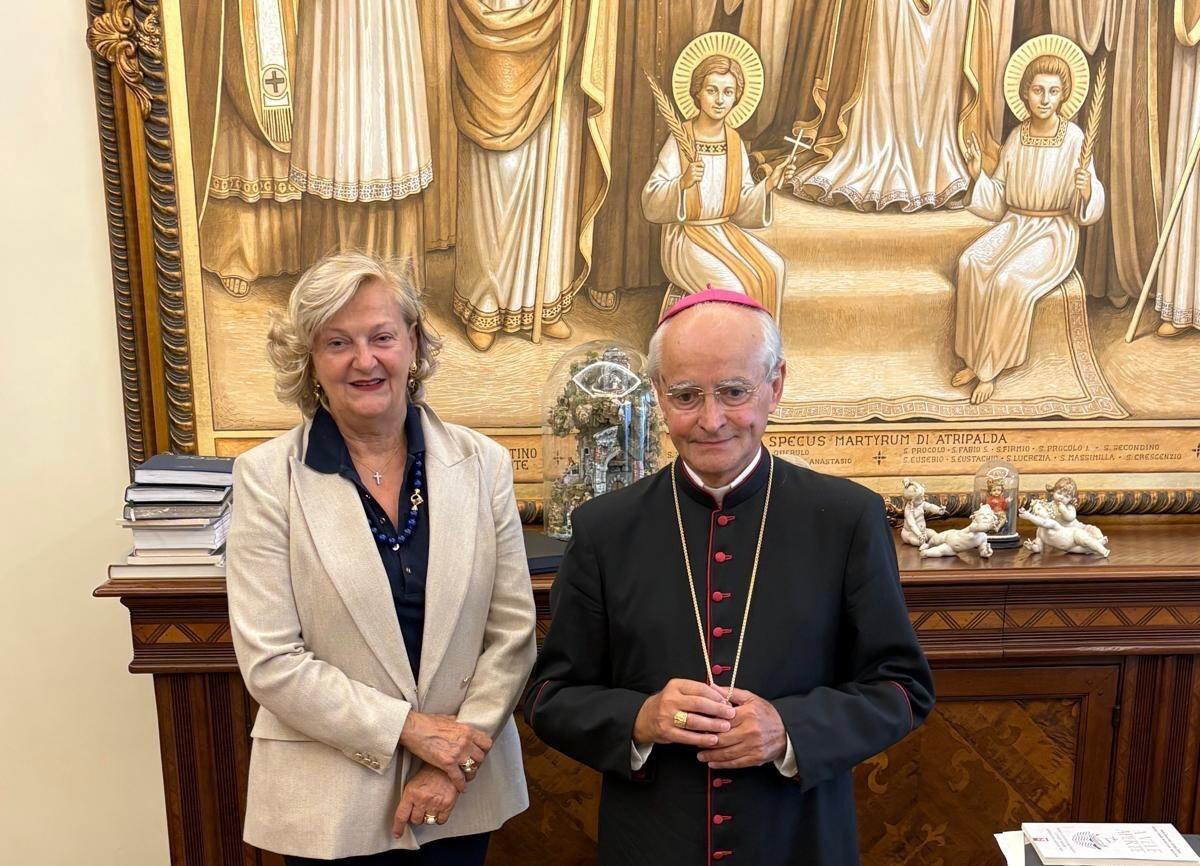 Festività di Sant'Anna, Commissario prefettizio incontra il Vescovo di Avellino - 