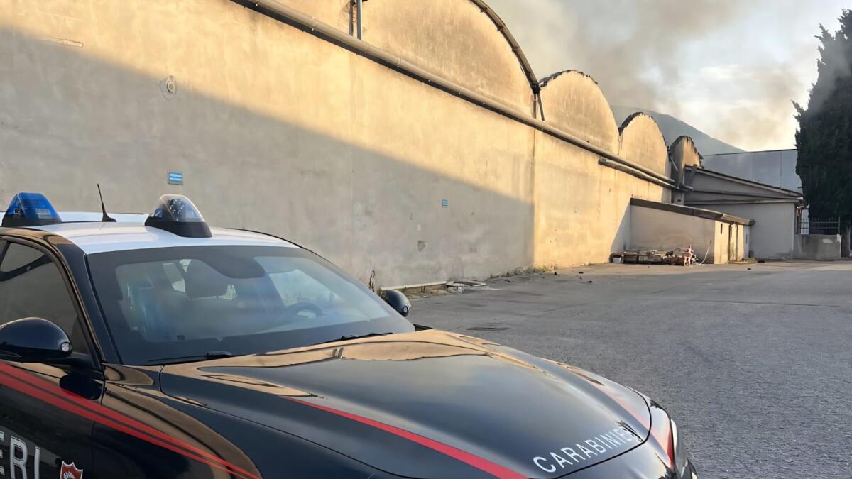 Monteforte I.  Incendio in un deposito: accertamenti in corso - 