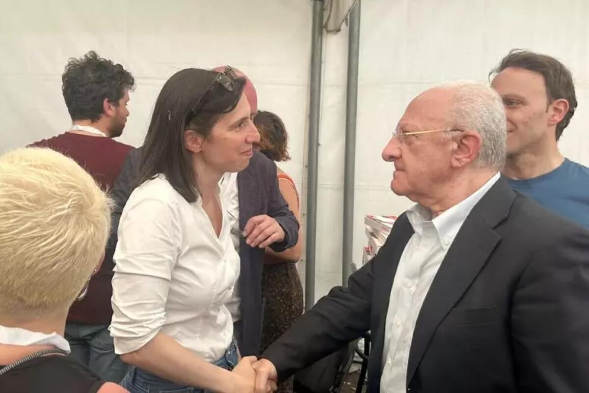 Schlein-De Luca:  nessun veto sul candidato. - 