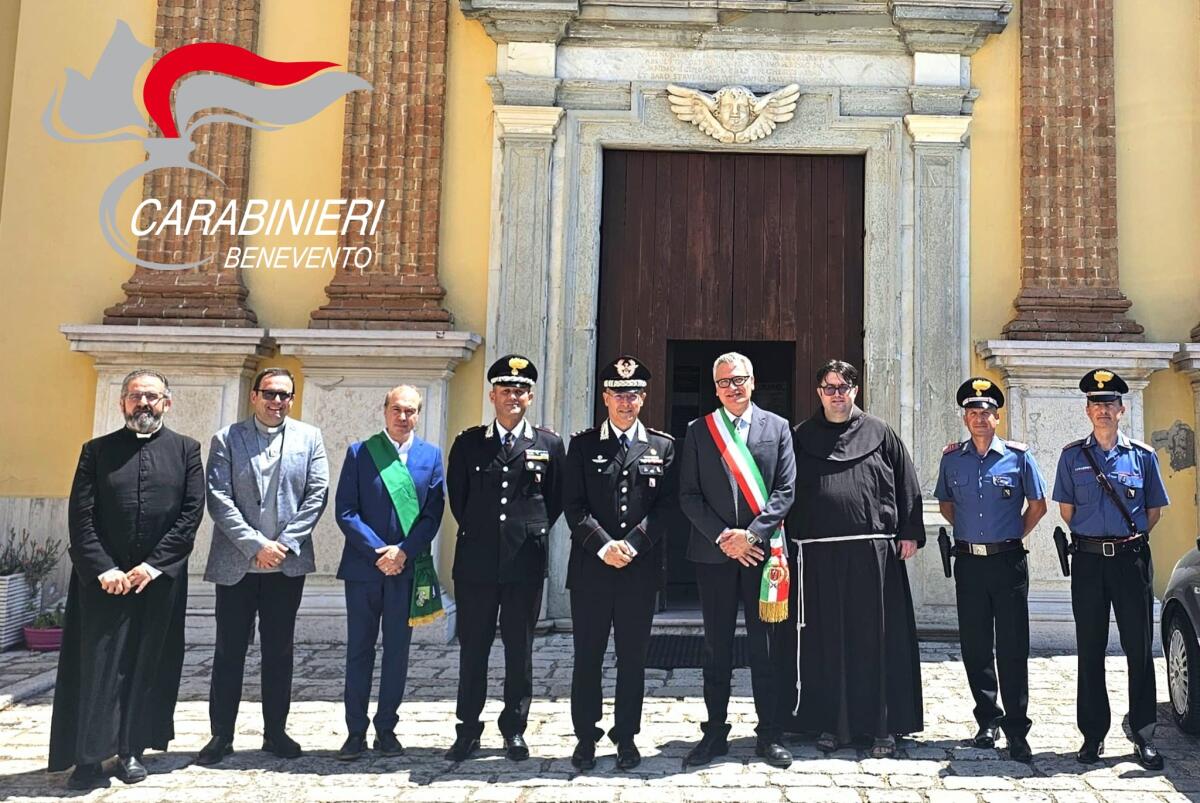 Il Generale di Divisione Canio Giuseppe La Gala in visita alla Compagnia Carabinieri di San Bartolomeo in Galdo - 