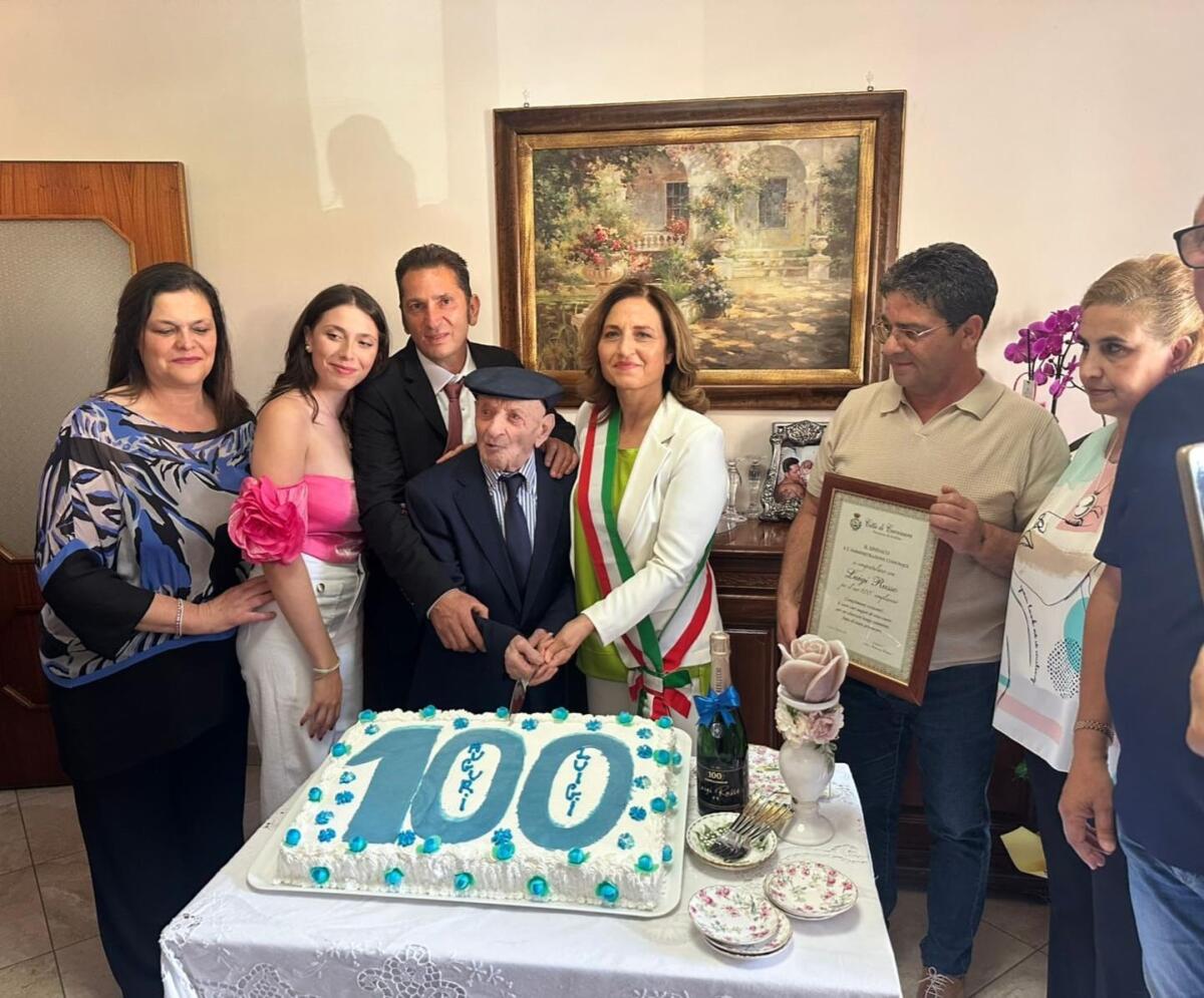 Cervinara ha un nuovo centenario, Luigi Russo - 