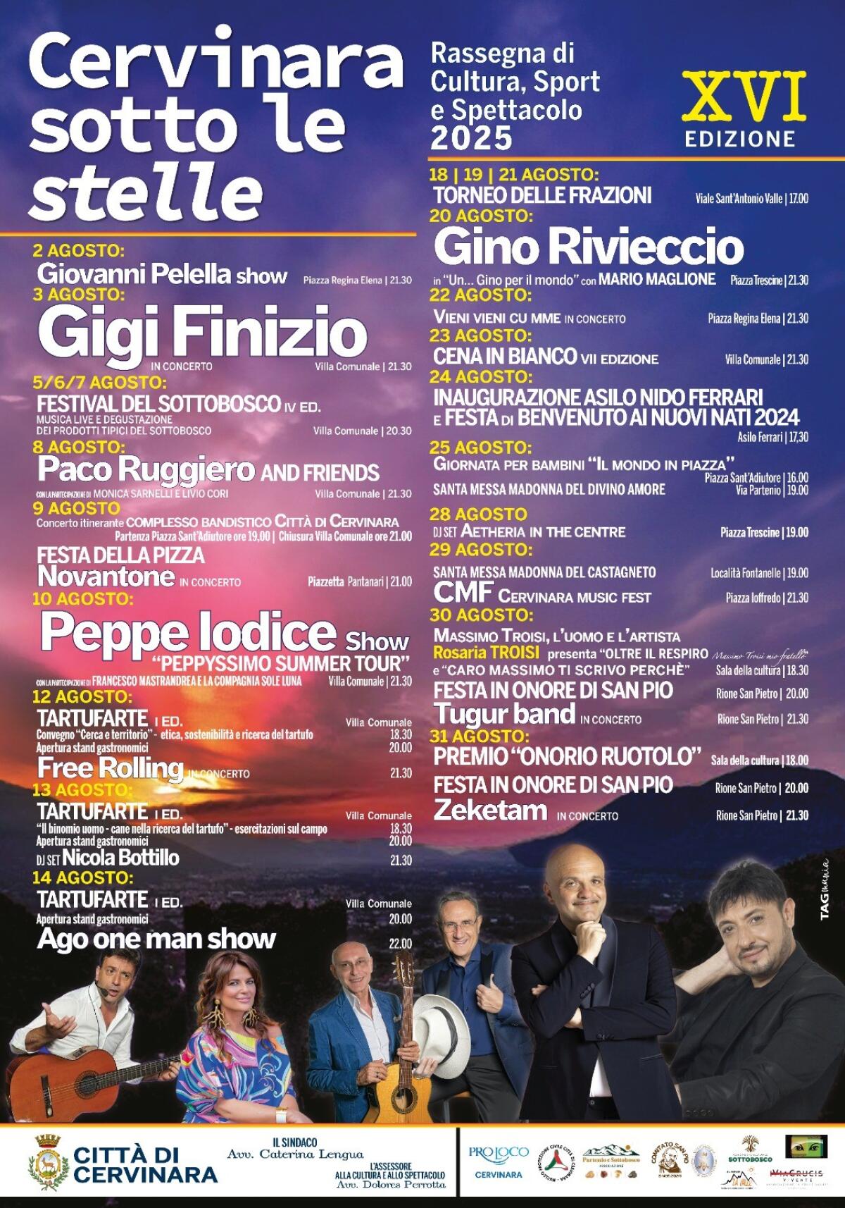 Cervinara sotto le stelle 2025 - 