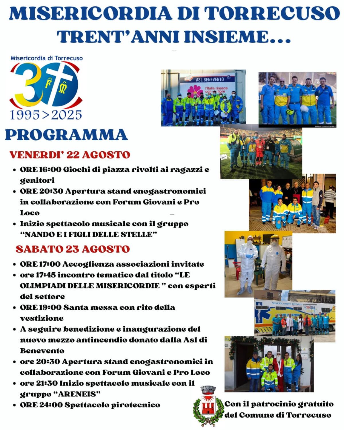 La Misericordia di Torrecuso compie i primi 30 anni di attività. - 