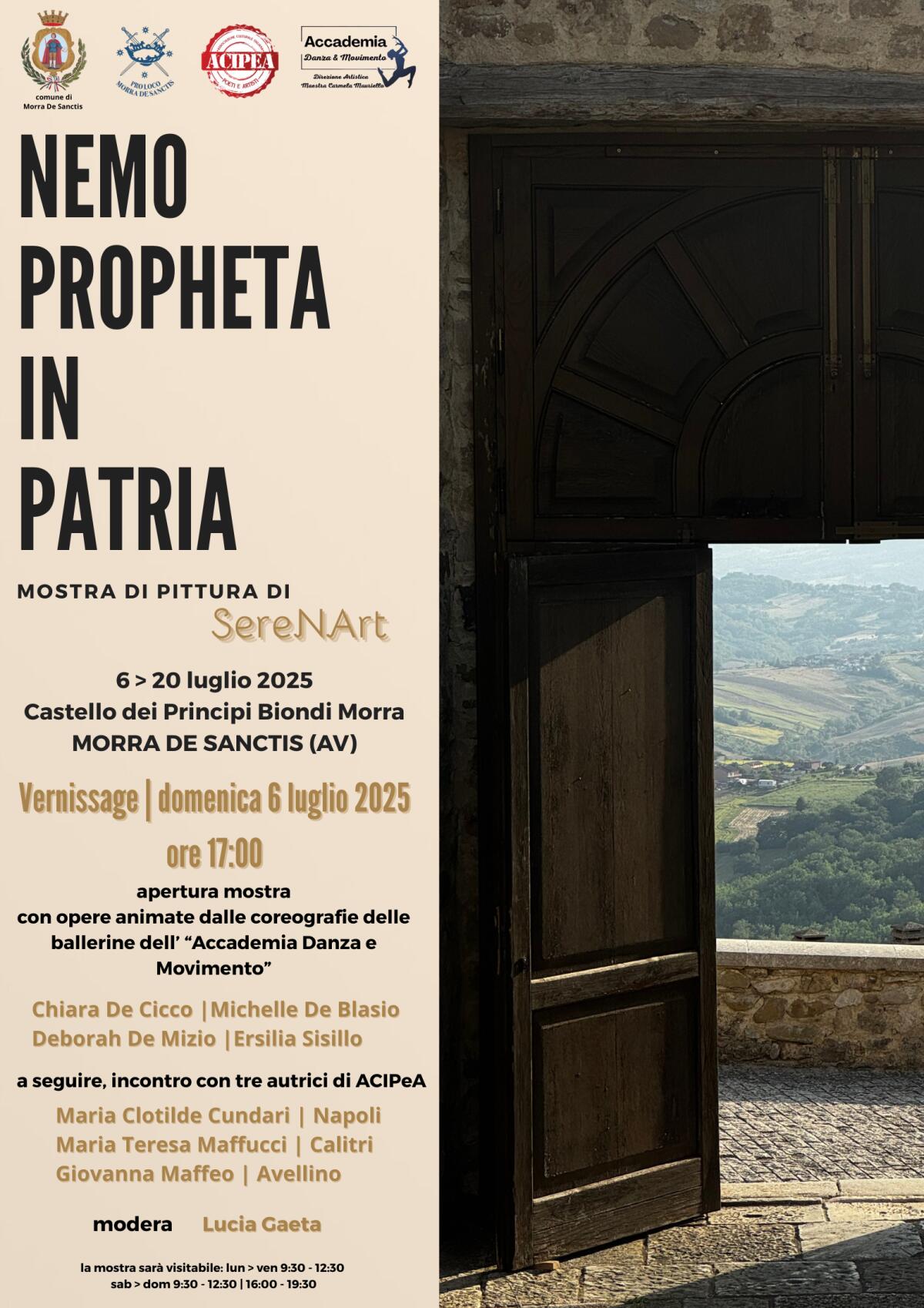 Mostra “Nemo Propheta in Patria”. - 