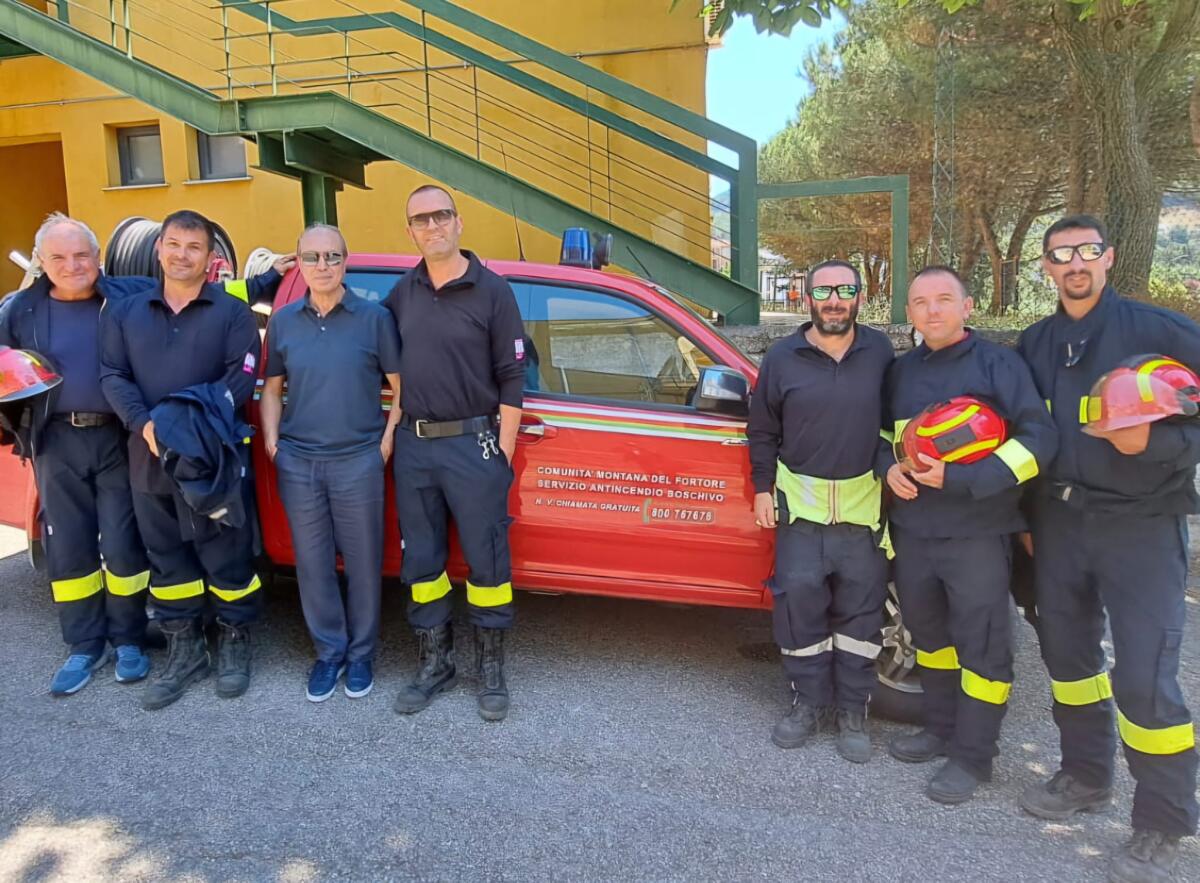 Operativo Servizio Anti-Incendi Boschivi  predisposto dalla Comunità Montana del Fortore. - 