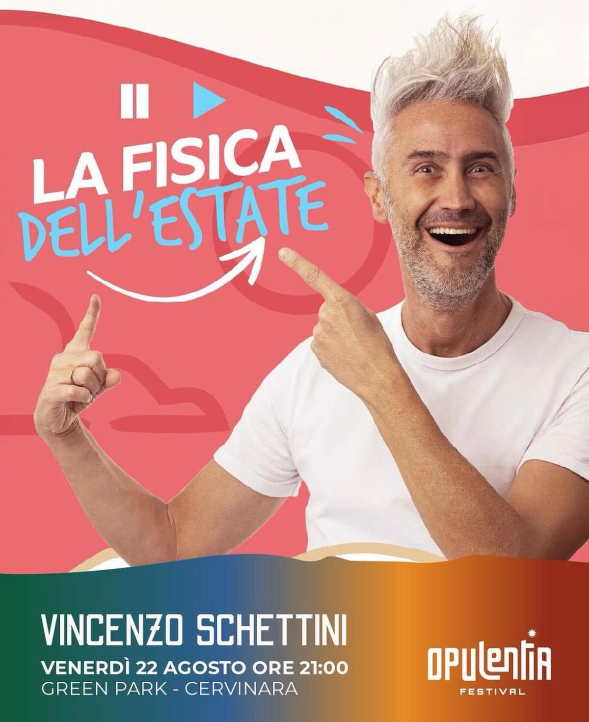 Festival Opulentia, grande attesa per Schettini con “La fisica che dell’estate”. - 