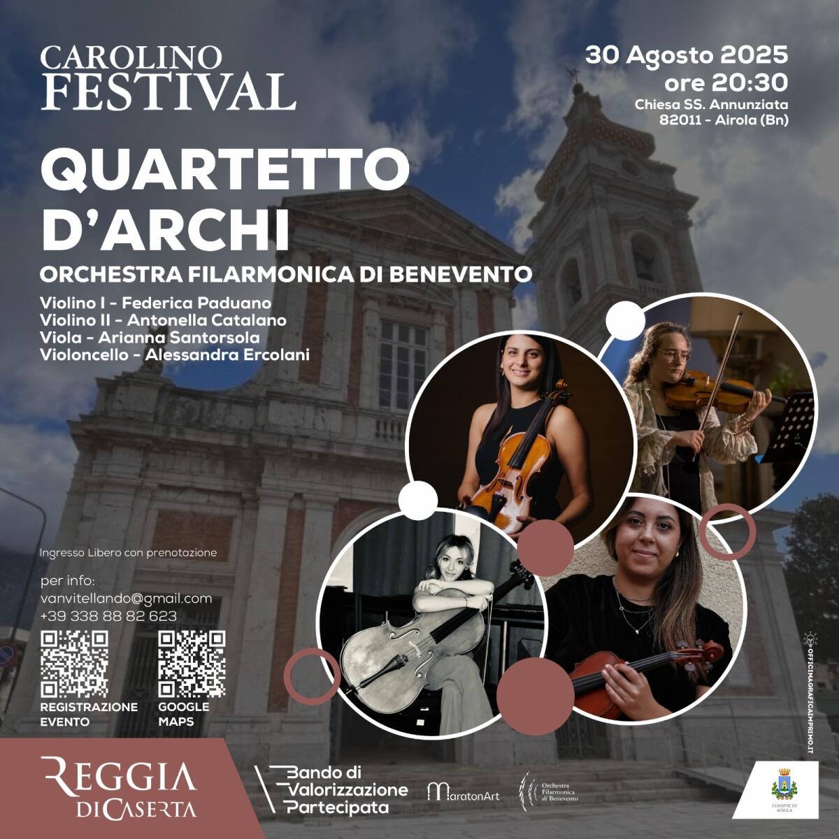 Continua il cammino estivo del Carolino Festival, prossima tappa: Airola - 