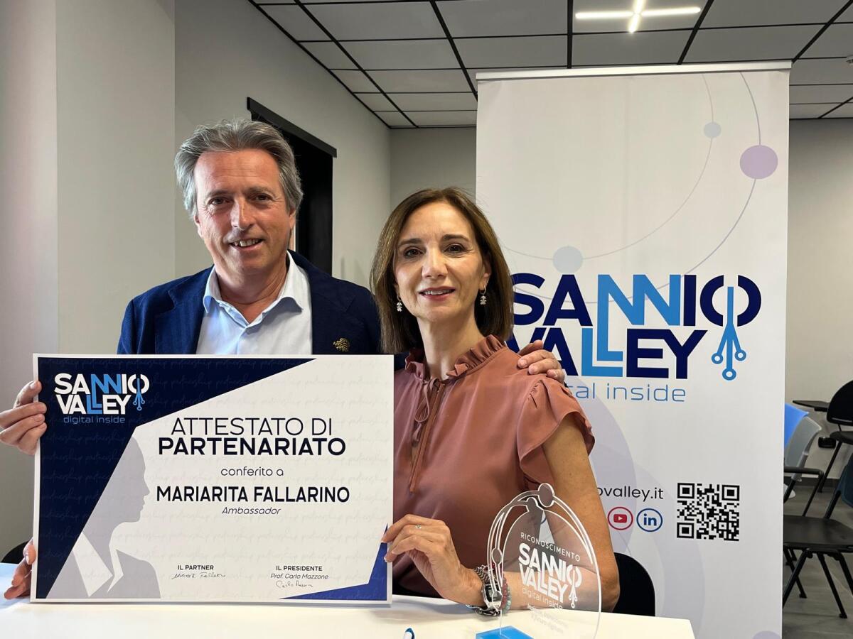 Mariarita Fallarino è la nuova Ambassador di Sannio Valley. - 