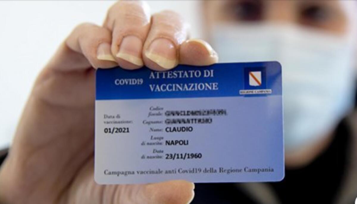 Controlli Gdf su recente consegna Covid card Regione Campania - 