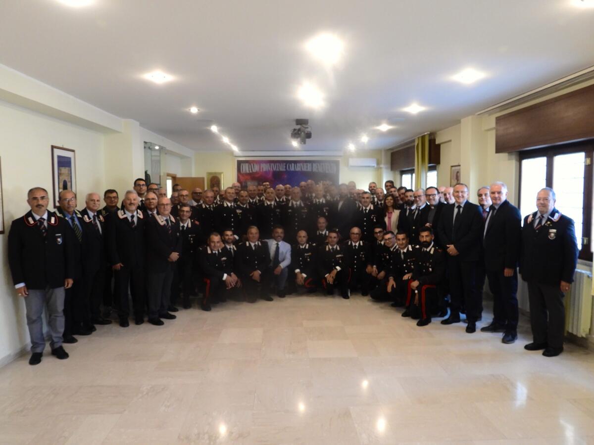 Comandante Legione Carabinieri Campania in visita al Comando Provinciale di Benevento. - 