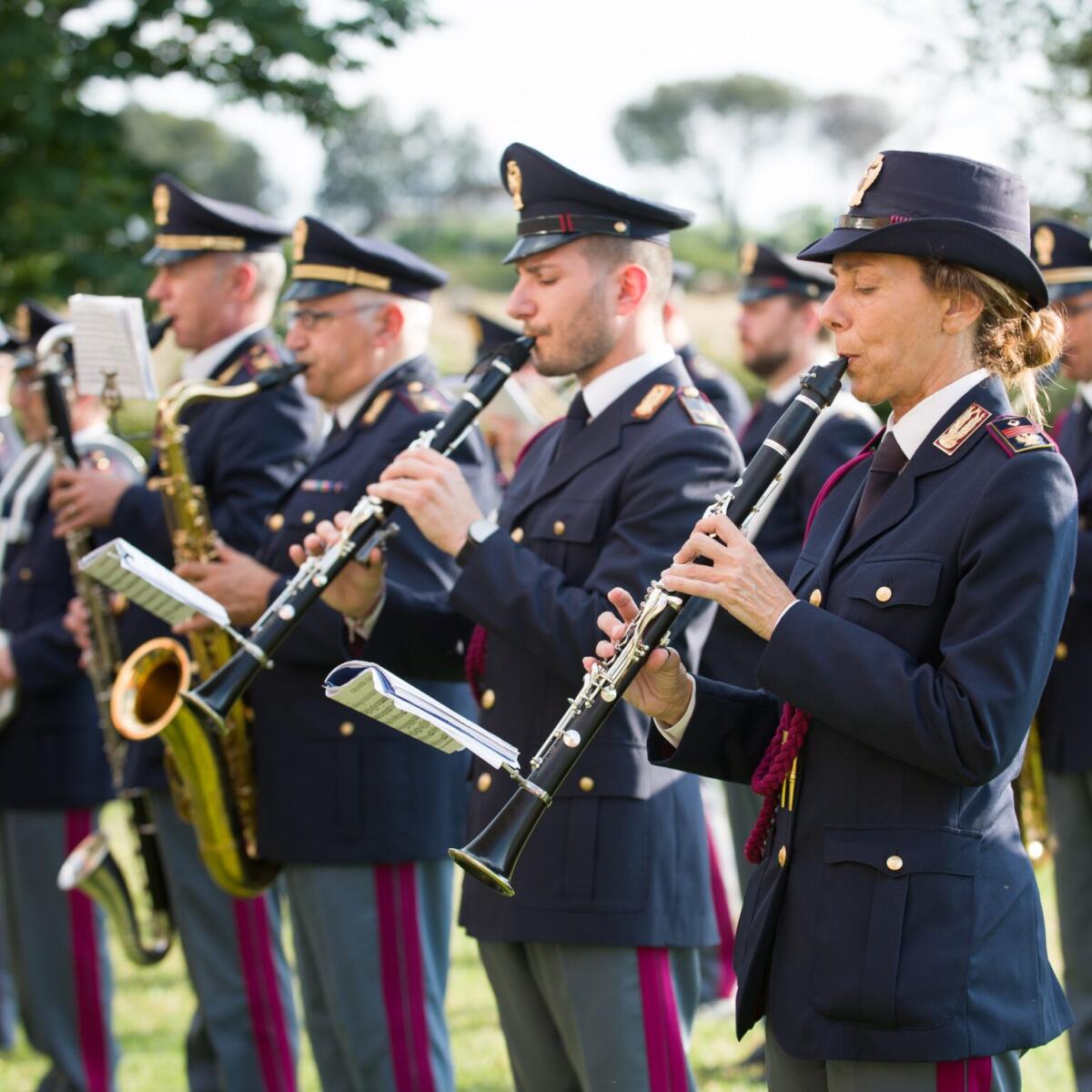 La Fanfara della Polizia di Stato a Pesco Sannita - 