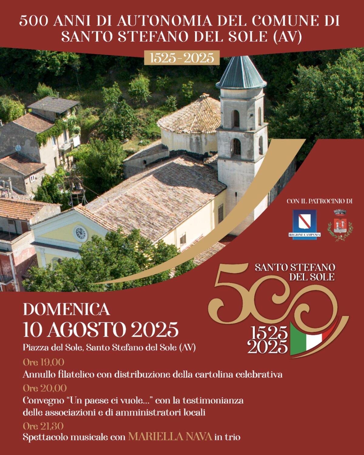 Santo Stefano del Sole celebra i 500 anni di Autonomia. - 