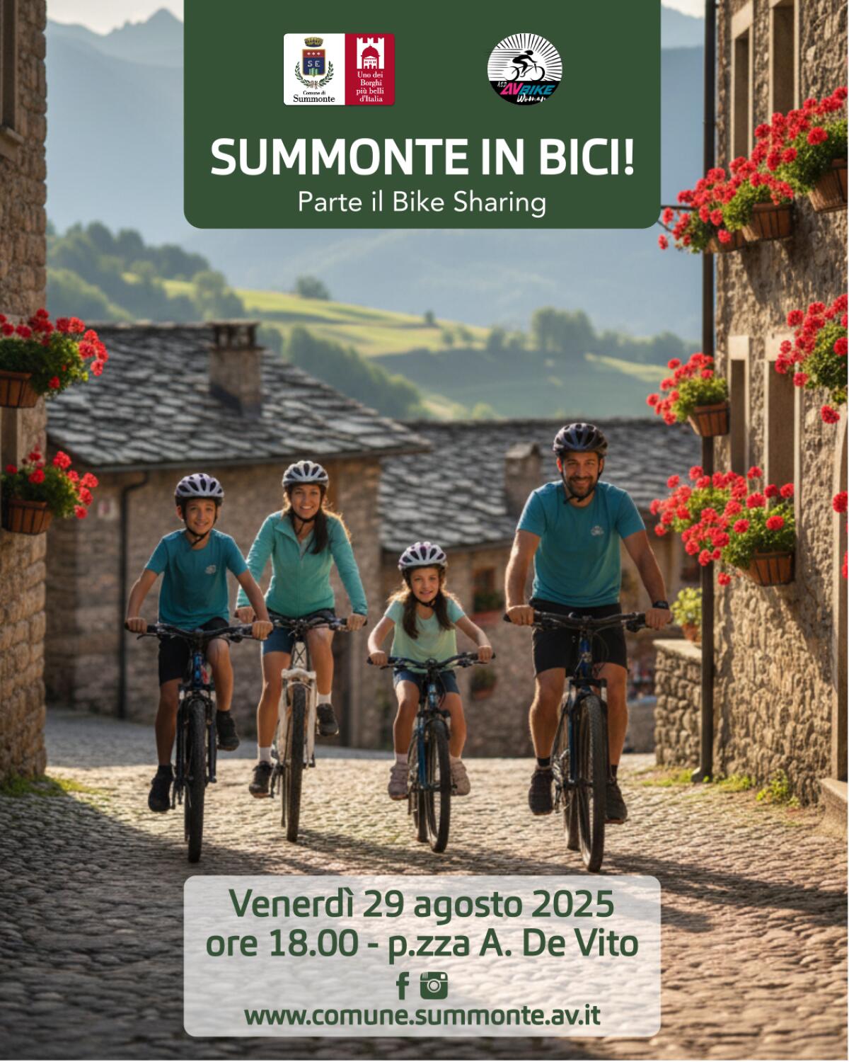 Summonte attiva il servizio di Bike Sharing. - 