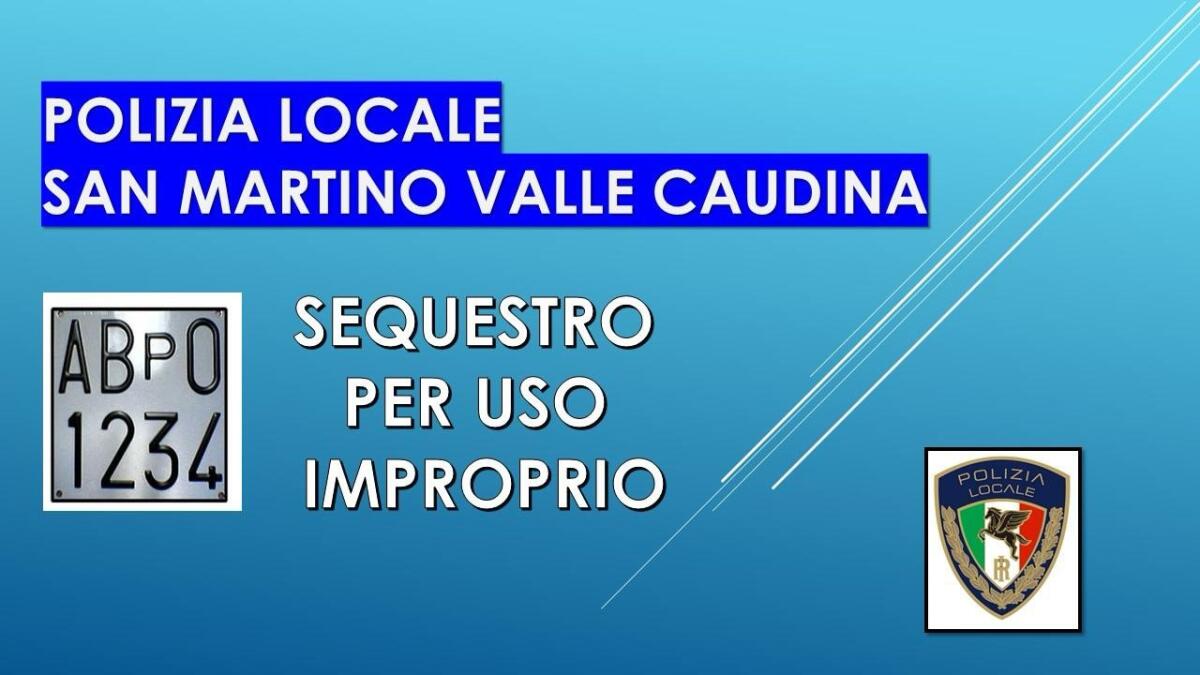 Targa di prova clonata, due auto in circolazione: scatta il sequestro a San Martino Valle Caudina - 