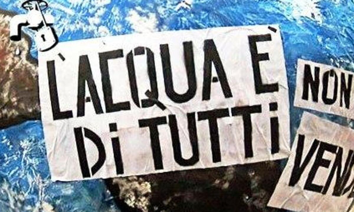 Si scrive Acqua si legge Democrazia! - 