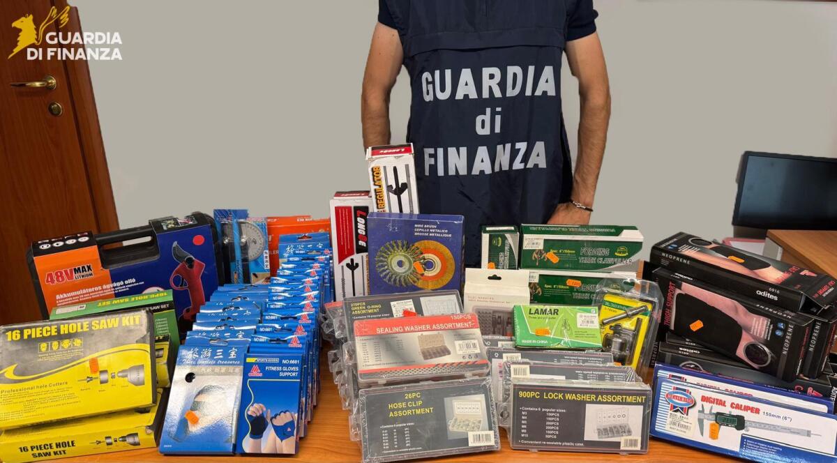 GdiF di Solofra ha sottoposto a sequestro 6.300 prodotti non conformi  - 