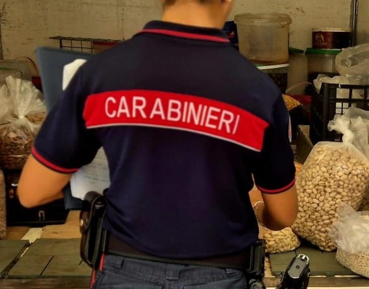  Carabinieri sequestrano due quintali di prodotti alimentari non idonei al consumo umano. - 