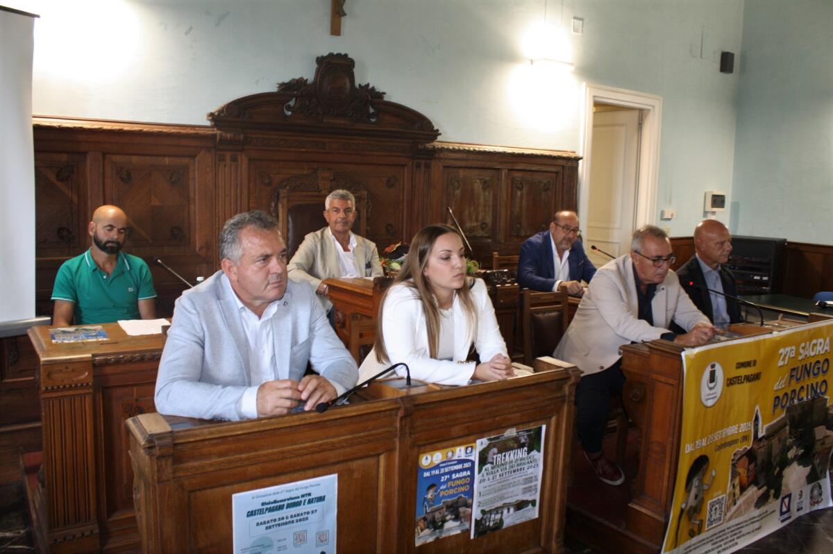 Presentazione 27° Sagra del Fungo Porcino di Castelpagano. - 