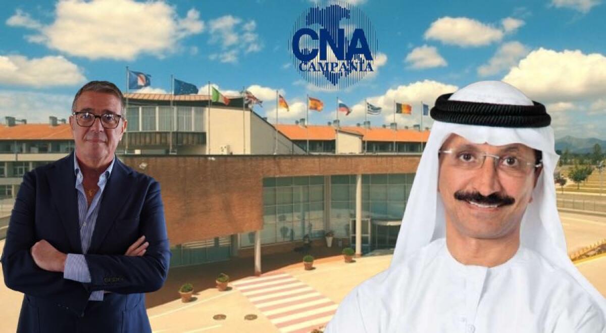 Il sultano Ahmed Bin Sulayem al Centro Orafo Oromare. - 