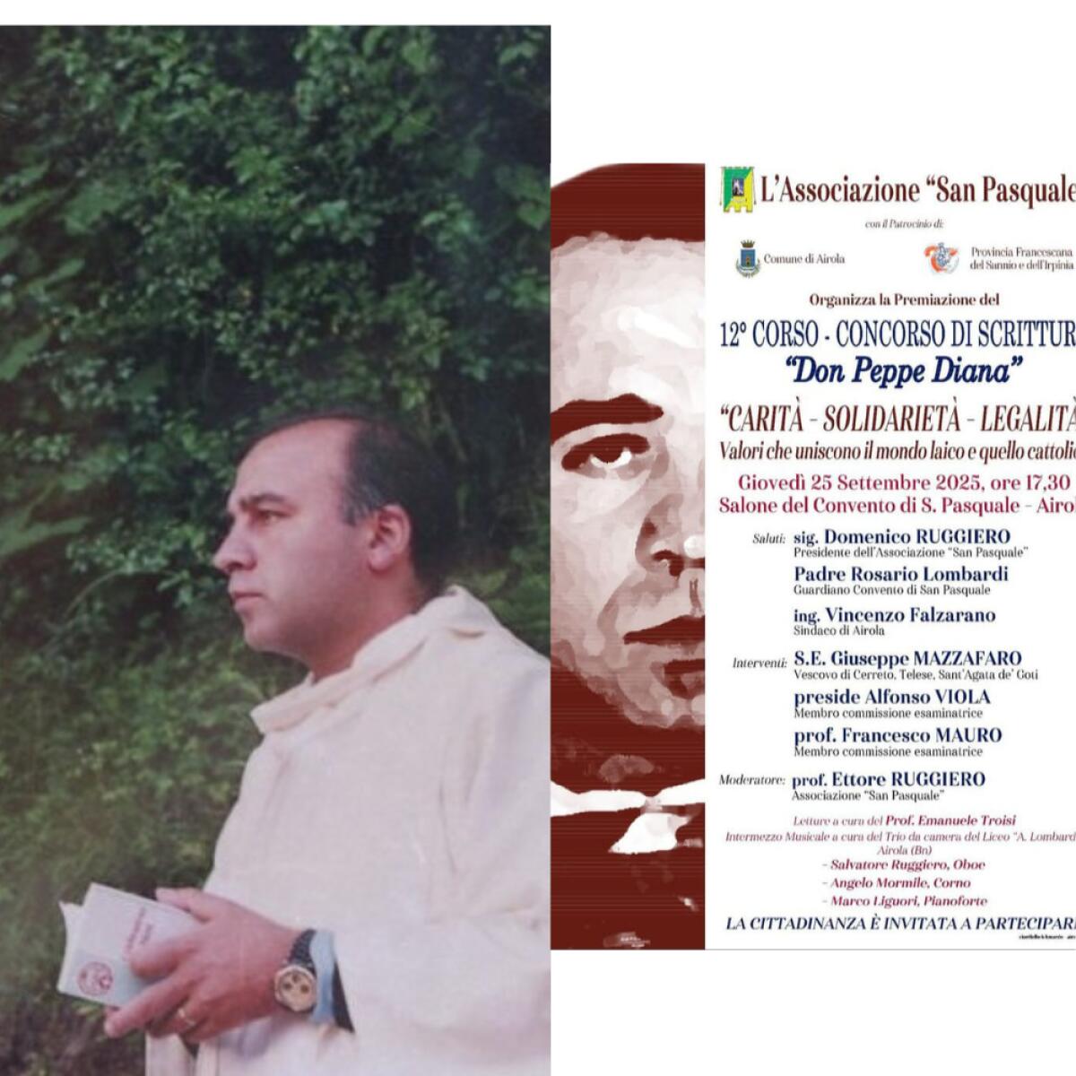 Airola. 12° Edizione del Corso-Concorso di scrittura “Don Peppe Diana” - 