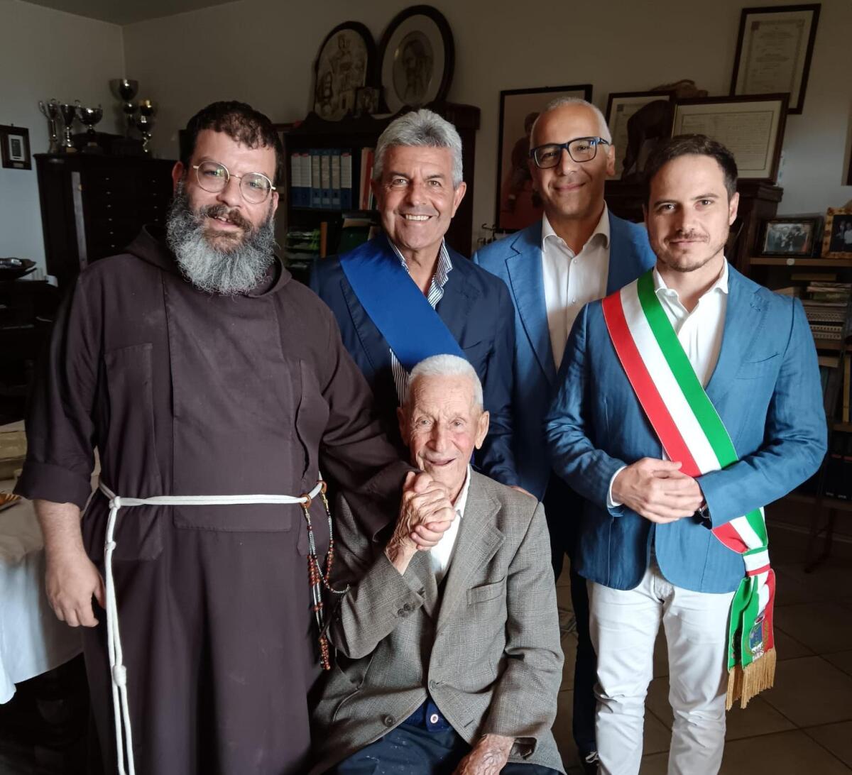 Pitrelcina. 105°compleanno di Alberto Orlando - 