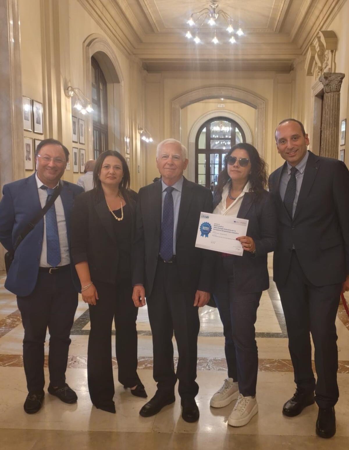 I.I.S. "E. Fermi" di Montesarchio premiato al Ministero dell'istruzione e del merito - 