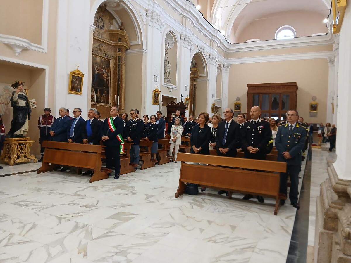 Questura di Benevento. Celebrazione ricorrenza San Michele Arcangelo - 