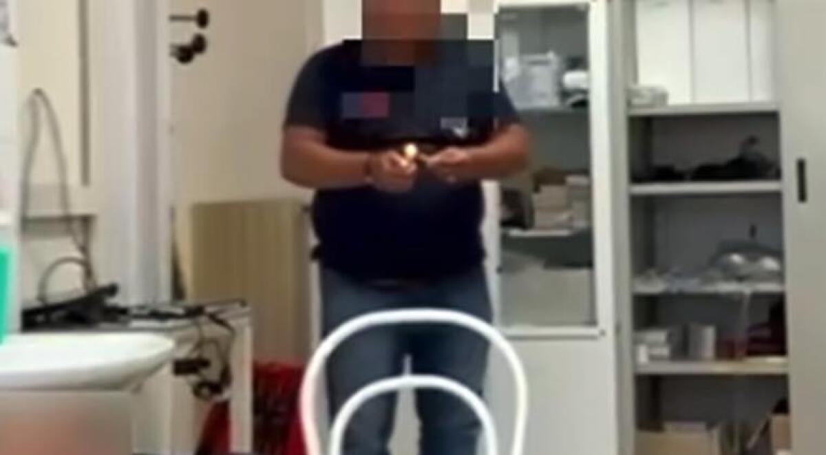 Petardo esploso da un medico nella sede del 118. - 