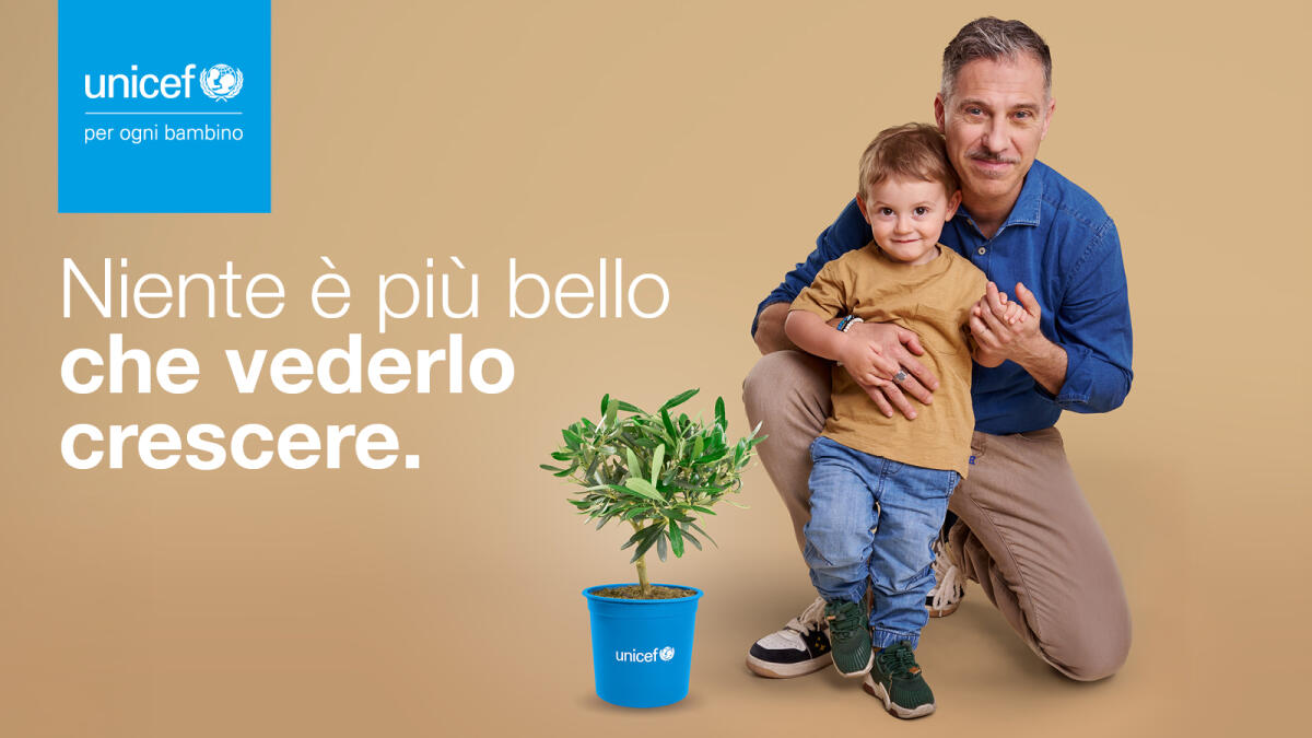 UNICEF lancia in oltre 500 piazze la nuova iniziativa “Ulivo – Niente è più bello che vederlo crescere”  - 