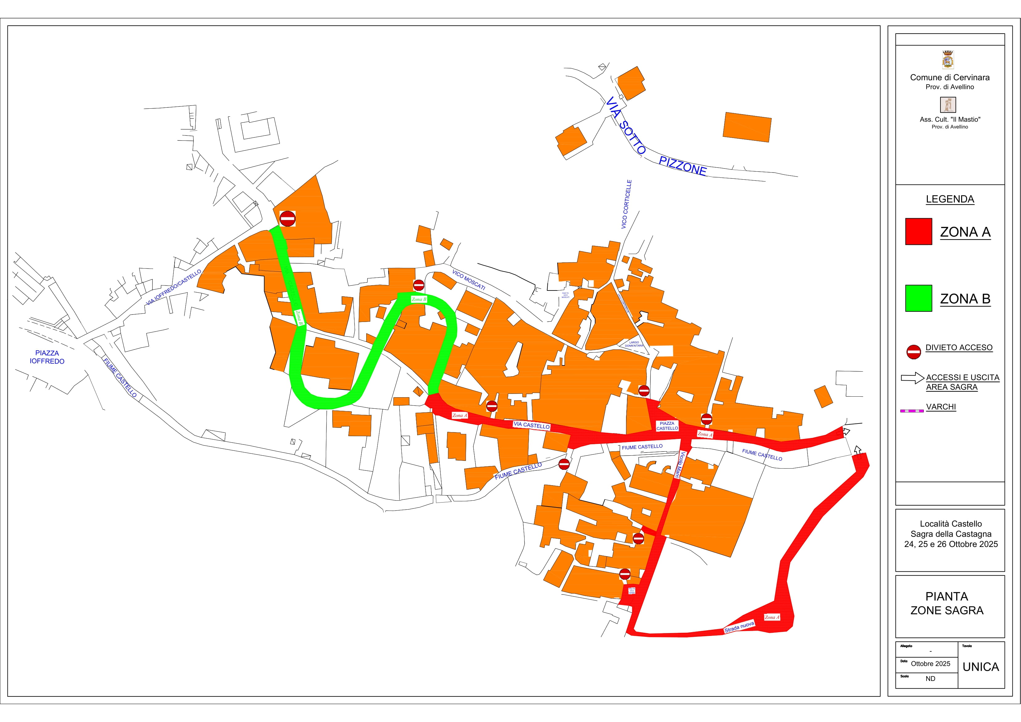 Cervinara. Sagra della Castagna, ecco le Linee Guida approvate dal Commissario prefettizio.