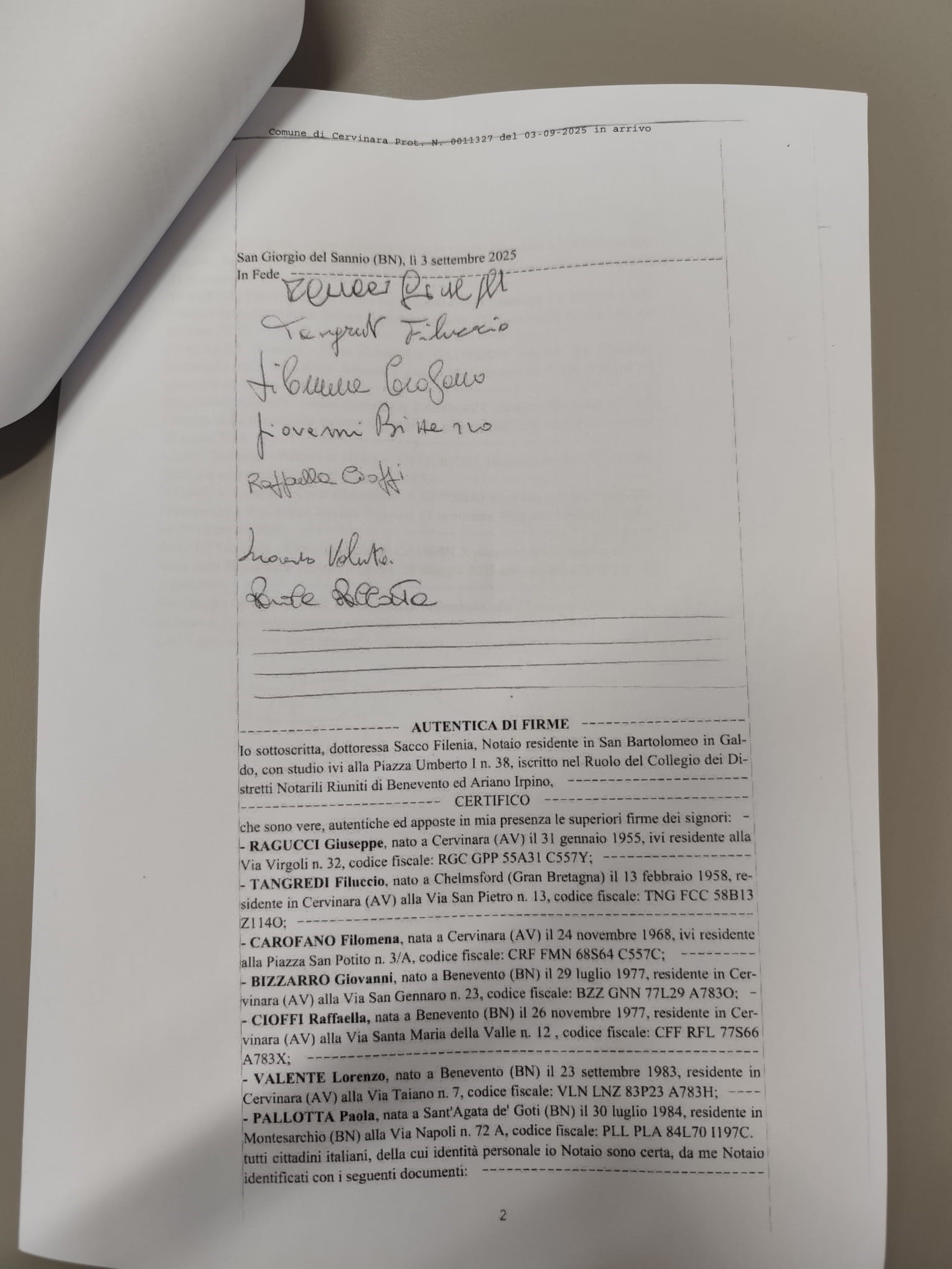 Cervinara. Protocollate dimissioni consiglieri, arriva Commissario Prefettizio