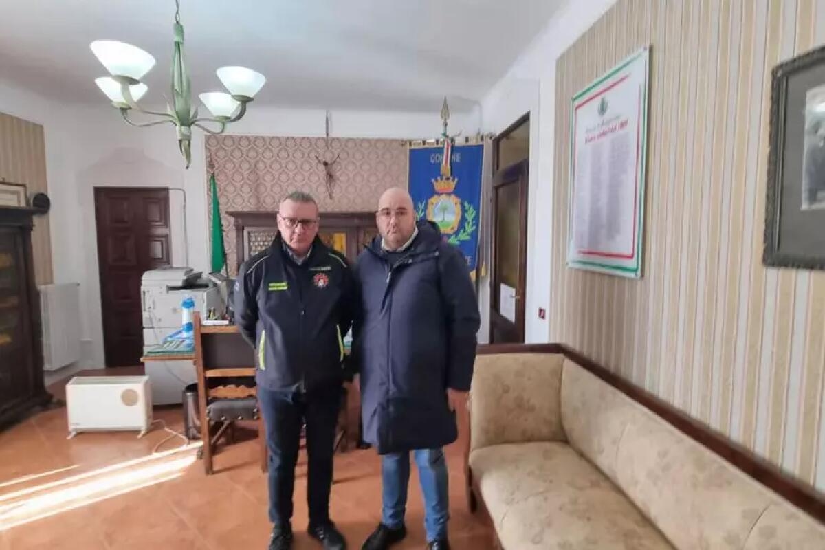 Terremoto in Irpinia, sopralluogo direttore Protezione Civile - 