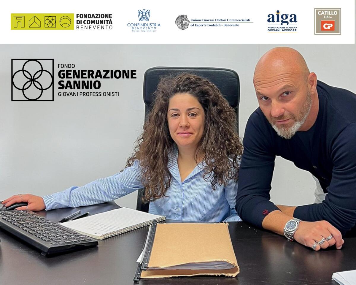 Il primo tirocinio attivato dal Fondo “Generazione Sannio” - 