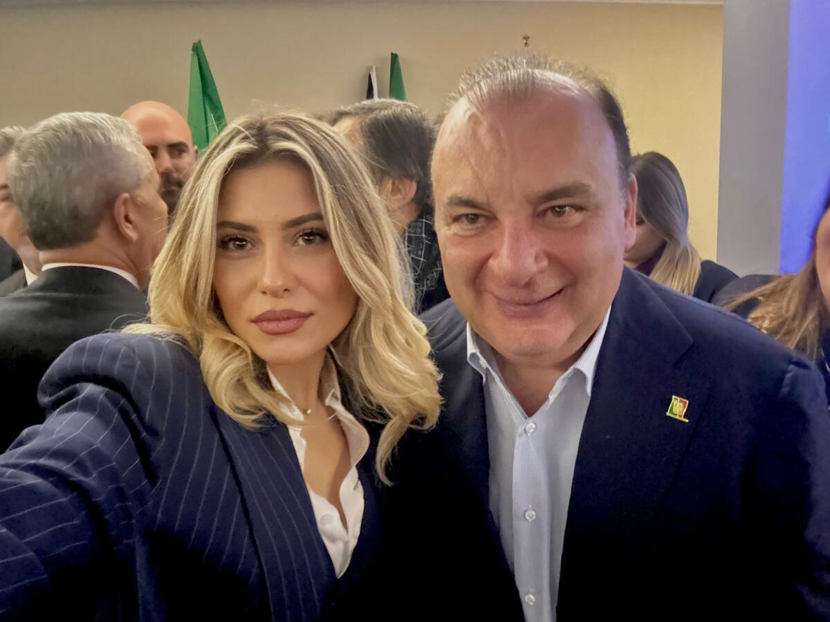 Michela Colucci nella Cabina di regia di Edmondo Cirielli - 