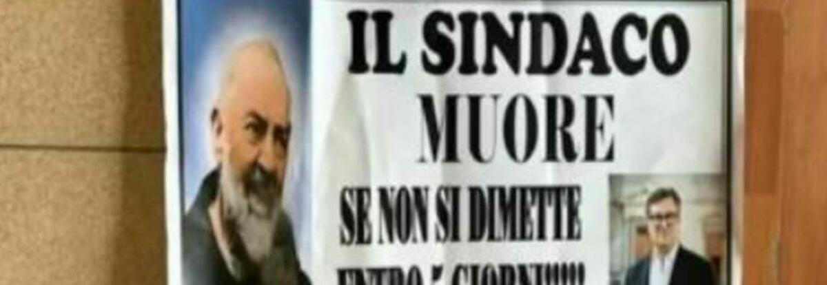 'Dimettiti o muori', minacce a sindaco nel Napoletano - 