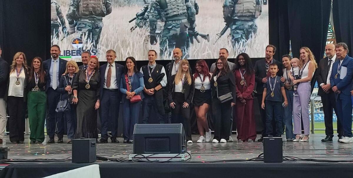 Allo Stadio Maradona la consegna delle Medaglie d'oro Libertas - 