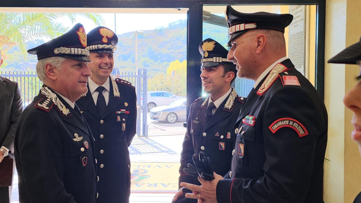 Il Comandante Interregionale “Ogaden”,, in visita al Comando Provinciale dei Carabinieri di Avellino - 
