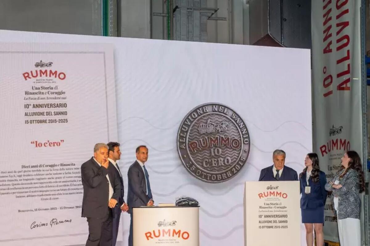 Cosimo Rummo ricorda l'alluvione del 15 ottobre 2015 - 