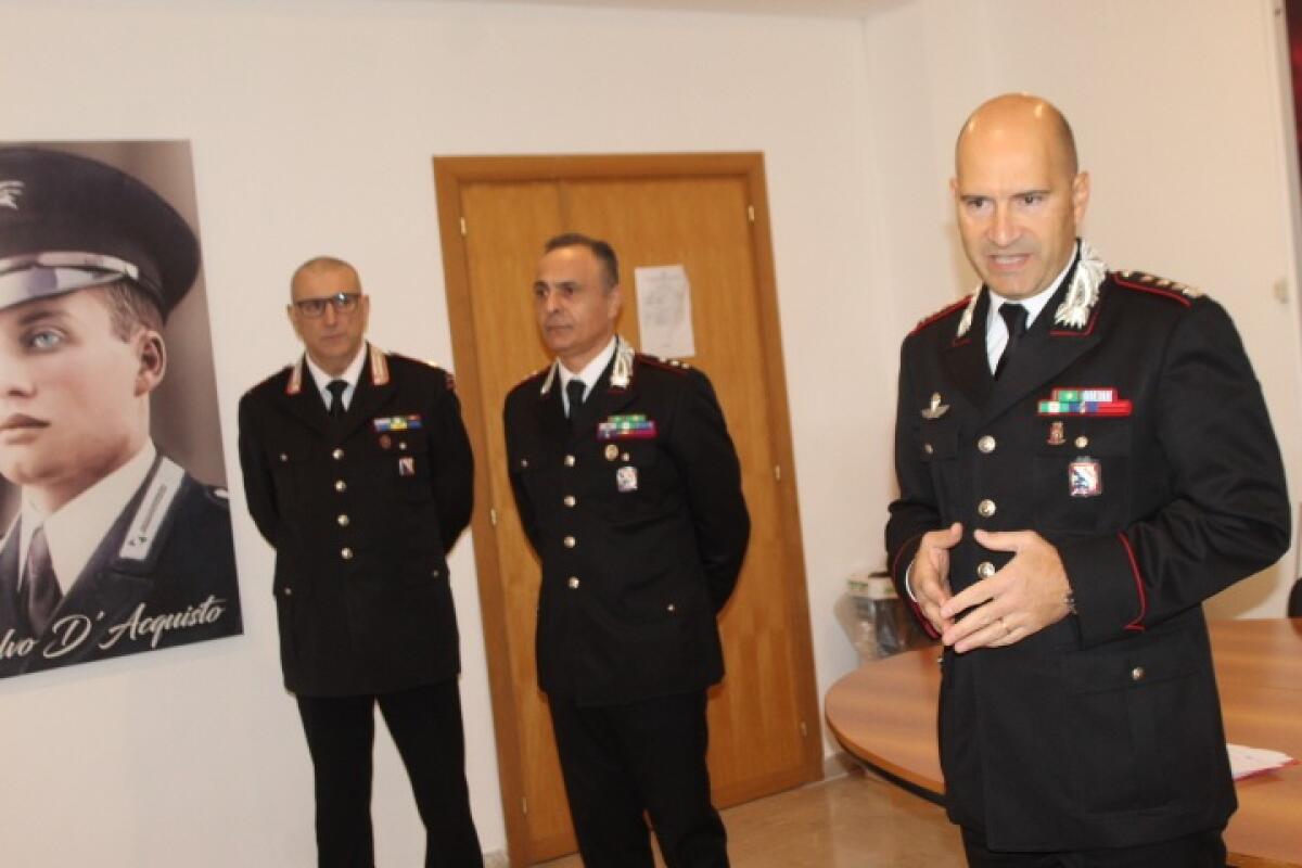 Il Comandante Provinciale dei Carabinieri Calandro lascia il Sannio. - 
