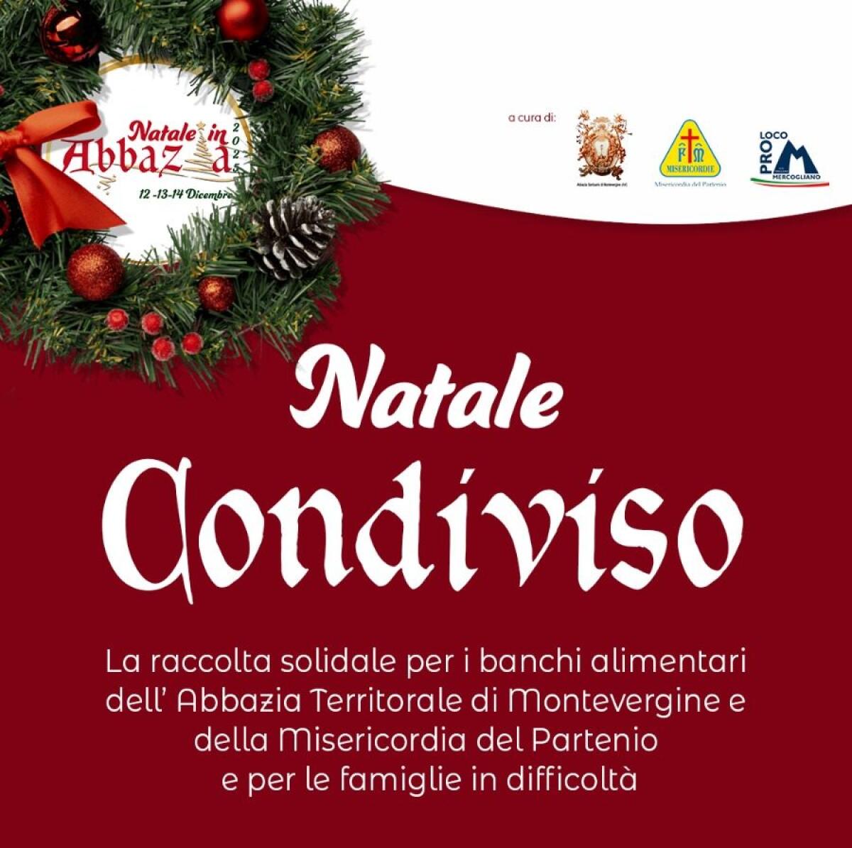 A Mercogliano il Natale è condiviso: solidarietà ed economia di prossimità. - 