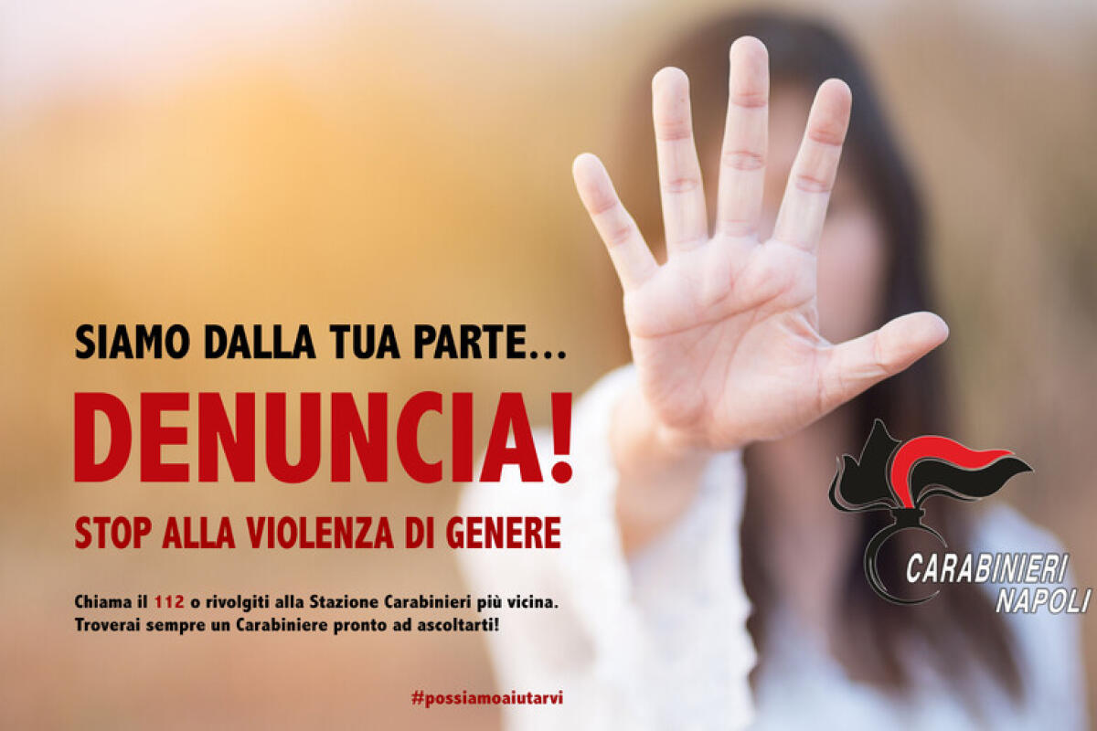 Carabinieri: "Violenza di genere trasversale e radicato" - 