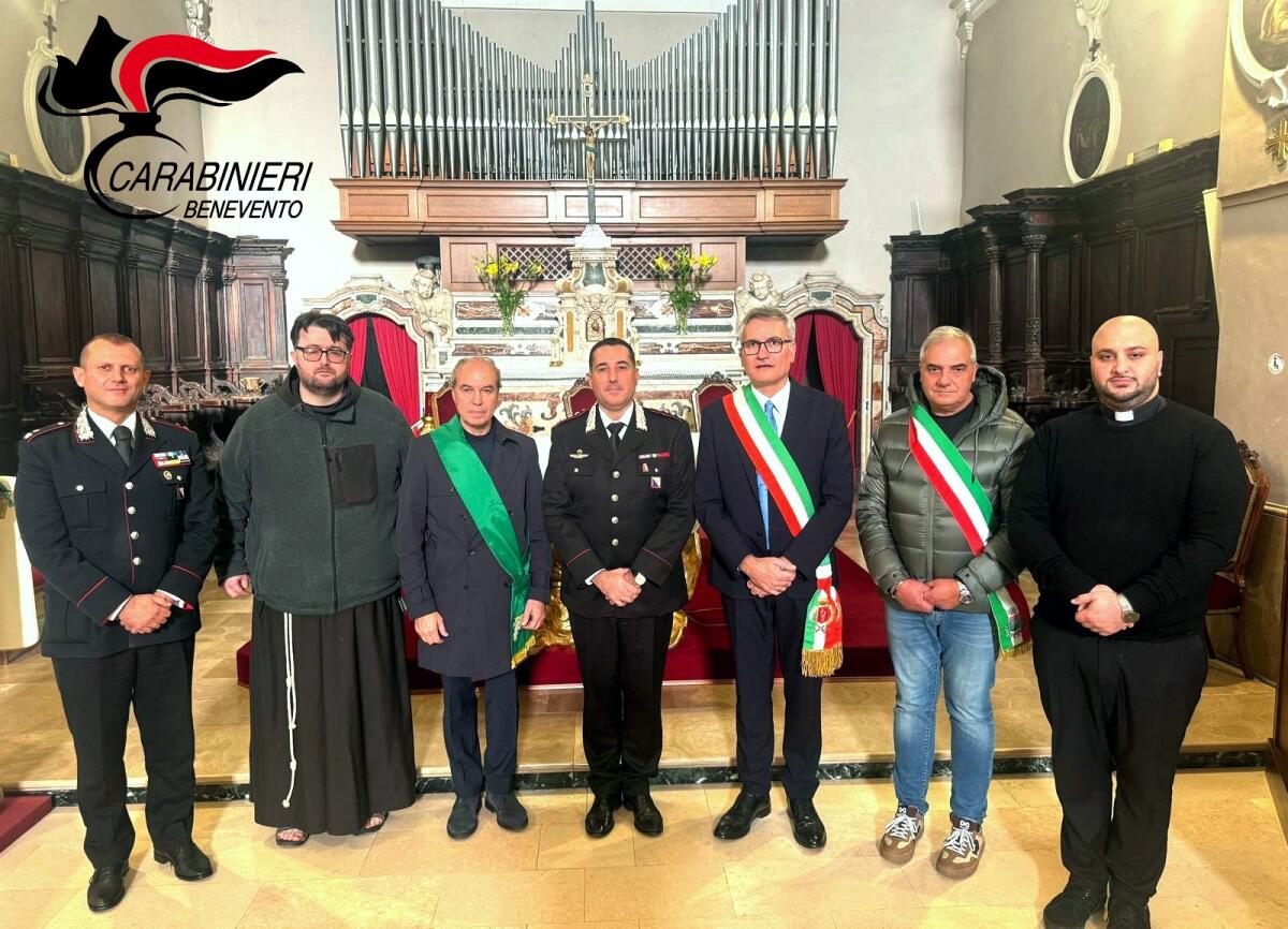 Il  Comandante Provinciale dei Carabinieri di Benevento in visita alla Compagnia di San Bartolomeo in Galdo. - 